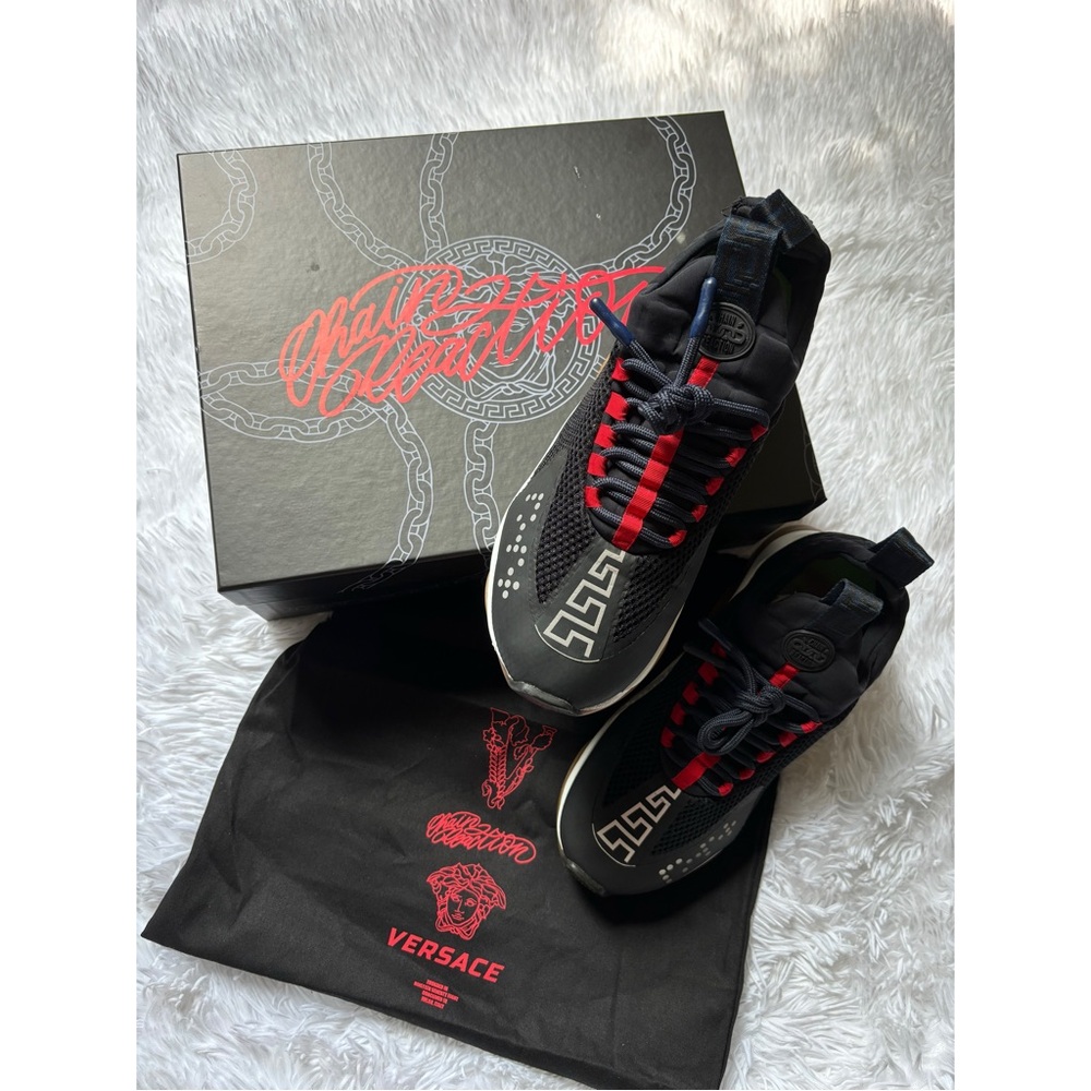 Authentic Men’s Versace Chain Reaction Sneakers